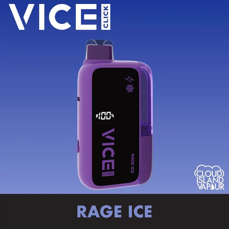 VICE CLICK Disposable Vape – Rage Ice