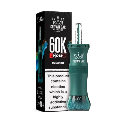 Gum Mint Al Fakher Crown Bar Vape 60K