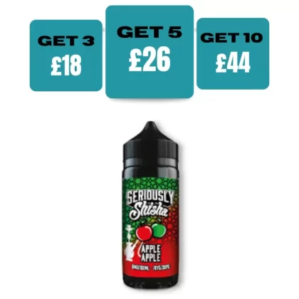 SERIOUSLY SHISHA 100ml Shortfill - Misty Blue / Yes