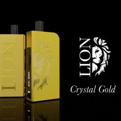 Lion Pod Mod Crystal Gold – Hellvape x La Tabaccheria