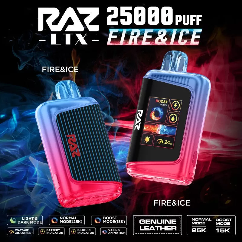 RAZ LTX 25000 - Strawberry Kiwi Pear - Vapeciga - Image 3