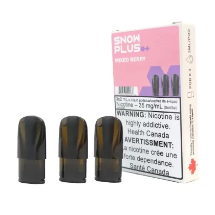 Snow Plus Pod Pack – Mixed Berry - Nicotine#20mg>35mg