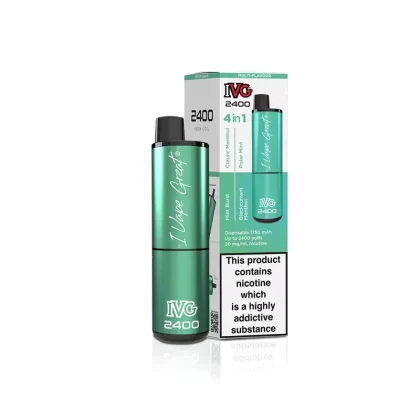 IVG Menthol Edition 2400 Puffs (4 in 1)