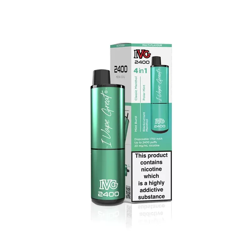 IVG Menthol Edition 2400 Puffs (4 in 1)