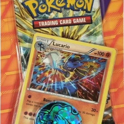 Pokémon TCG: XY: Steam Siege – Checklane Blister (Lucario) - New (1279C7)