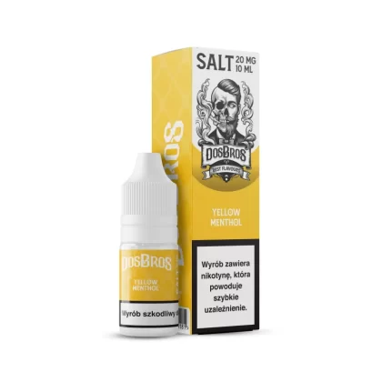 Liquid DosBros Salt 20mg 10ml Yellow Menthol