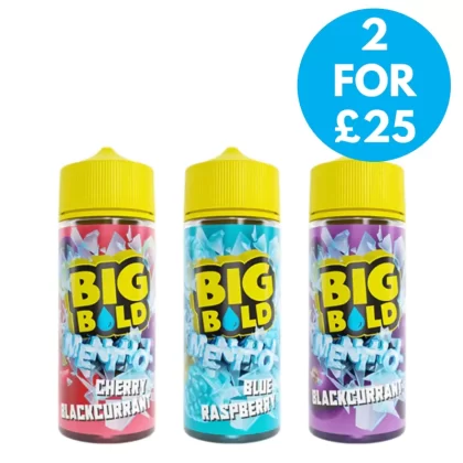 0mg Big Bold Menthol 100ml Shortfill (70VG/30PG) - Vape Co