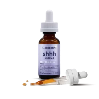 CBDistillery 150mg CBN + 450mg CBD Oil Tincture - Vape Store