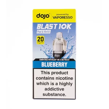Blueberry Dojo Blast 10K Prefilled Pod + Refill by Vaporesso - Vapesuperstore Co