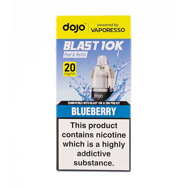 Blueberry Dojo Blast 10K Prefilled Pod + Refill by Vaporesso - Vapesuperstore Co