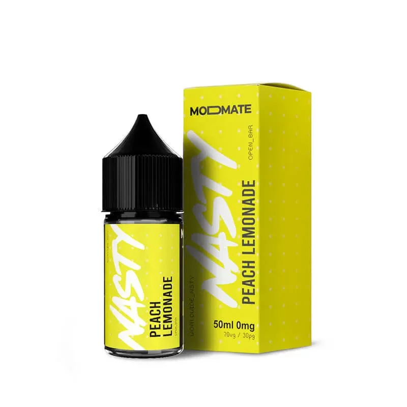 Nasty Juice Modmate Peach Lemonade Shortfill 50ml E-Liquid