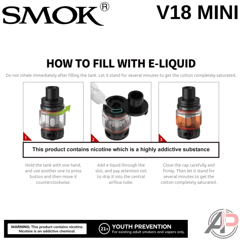Smok V18 Mini Replacement Coils 3 Pack - Image 3