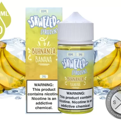 Banana Iced SKWEZED 100ml