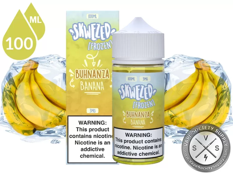 Banana Iced SKWEZED 100ml