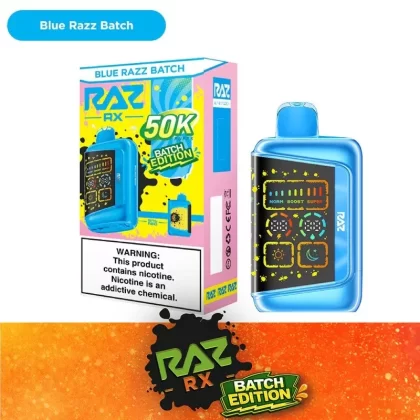 RAZ RX 50k Batch Edition Blue Razz