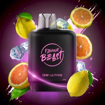 Level X G2 Ultra Flavour Beast Pods – Pink Bomb Ice, 50K Puffs
