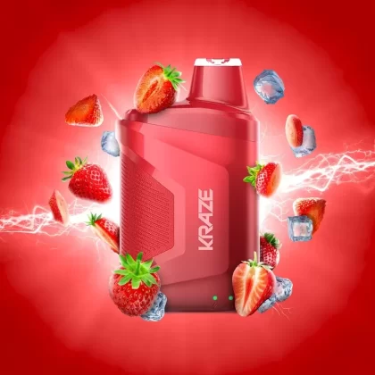 Kraze 5K Disposable Vape -Strawberry Ice