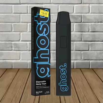 Ghost Emerald Blend THCH Disposable Hemp Vape - strains#Blue Zushi--Hybrid--DISPOSABLE>Lemon Poppers--Hybrid--DISPOSABLE>RS11--Hybrid--DISPOSABLE (96C14B)
