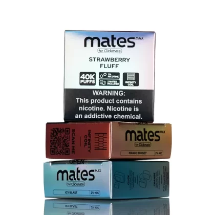 7 Daze Clickmate Mates Max Recharge 2% Nic - Korean Pear