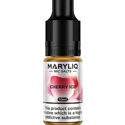 Lost Mary Maryliq Cherry Ice Nic Salt Vape Juice - Strength 20mg