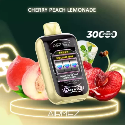 Airmez Matrix Pro 30000 Puffs – Cherry Peach Lemonade - Vape Store
