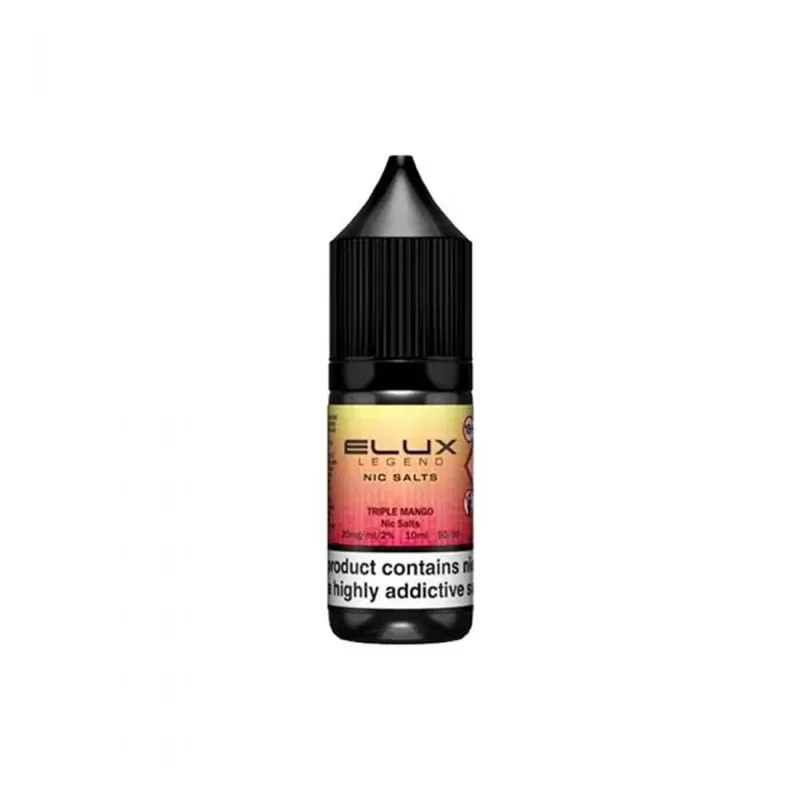 Elux Legend Nic Salts Triple Mango E Liquid 10ml - Nicotine Strength#20mg>10mg>5mg