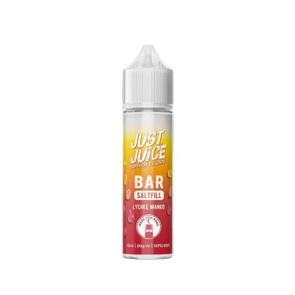 Just Juice Bar Saltfill Lychee Mango Shortfill 40ml E-Liquid