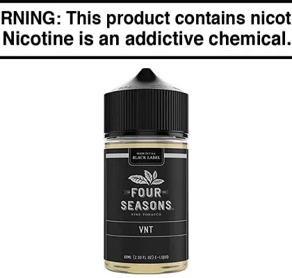 VNT BY FOUR SEASONS BLACK LABEL 60ML - Vapejuice