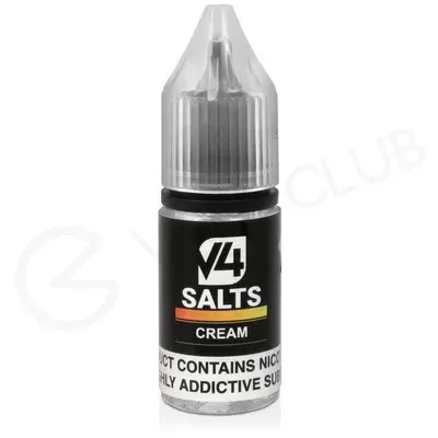 Cream Nic Salt E-Liquid by V4 VAPOUR - Ecigpremium