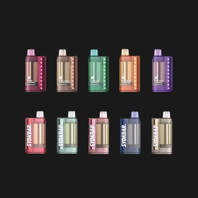 SYOKBAR 15,000 Puffs - Sour Apple