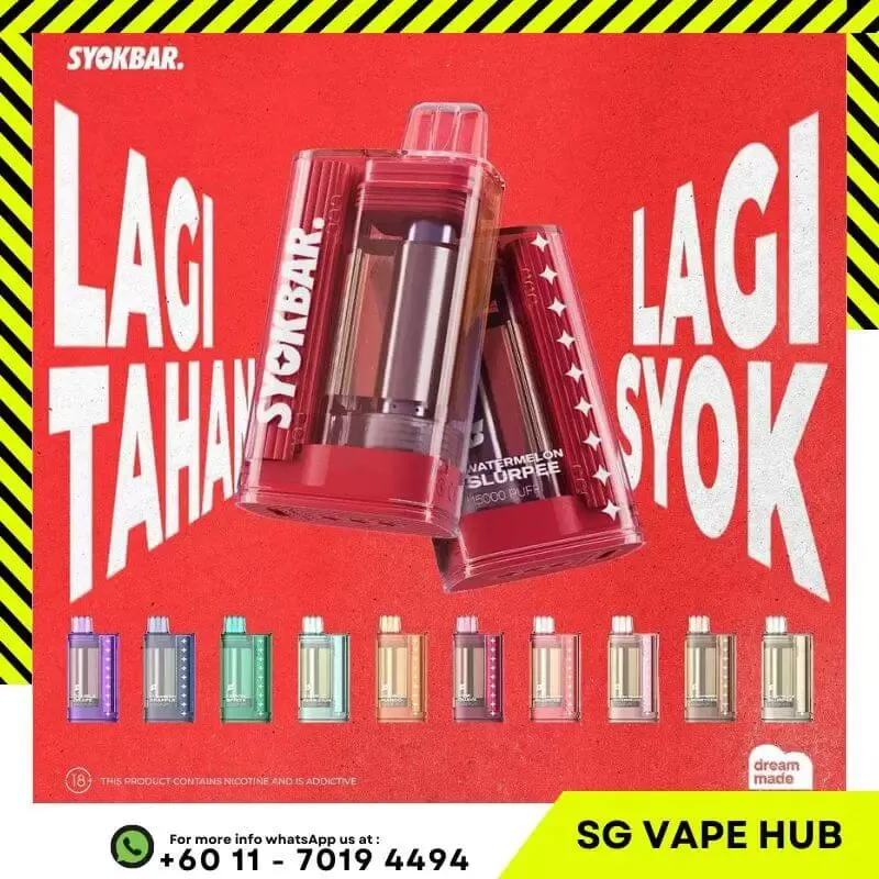 SYOKBAR 15,000 Puffs - Sour Apple - Image 3