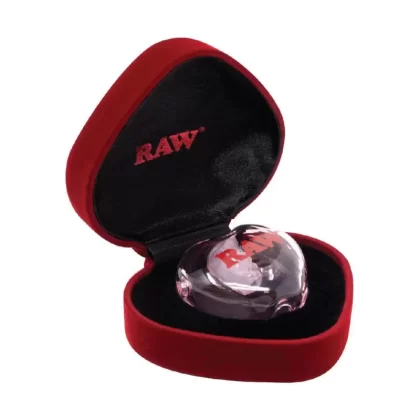 RAW Glass Rose Heart Of Glass Cone Holder (Limited Edition)