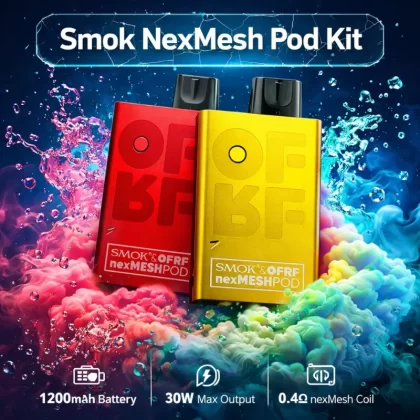 Smok NexMesh Pod Kit - Gold - Vapeciga