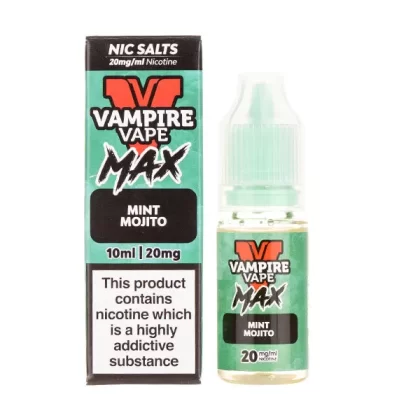 Mint Mojito Nic Salt E-Liquid by Vampire Vape Max - 10mg