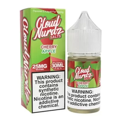 Cherry Apple SALT – Cloud Nurdz – 30mL
