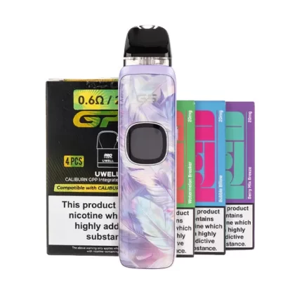Uwell Caliburn G5 Pod Kit Bundle - Aurora Feather / 0.4ohm