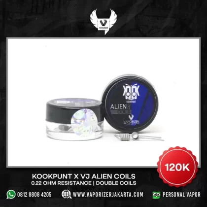KOOKPUNT X VJ ALIEN COILS