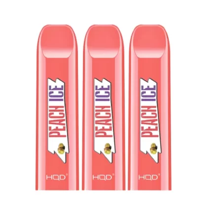 Peach Ice Disposable Vape Pod (Pack of 3) by HQD V2