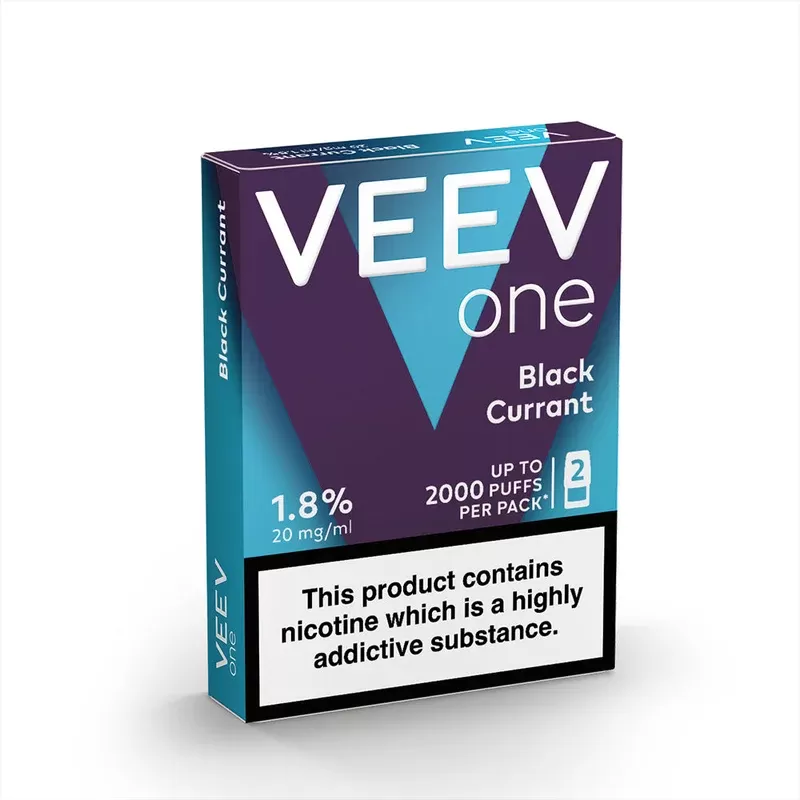 VEEV ONE Blackcurrant Pods (2 Pack) - Nicotine Strength#20mg