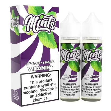 MINTS Vape Co E-Liquid 60ml 2pk - Cucumbermint / 3mg
