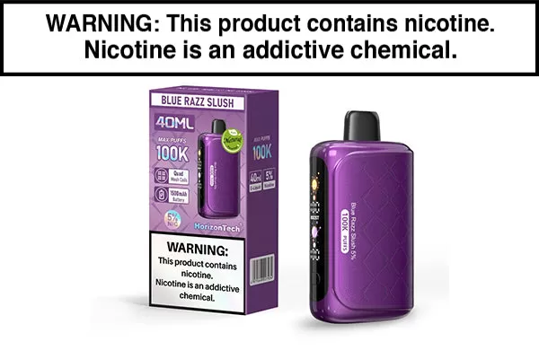 HORIZONTECH 100K DISPOSABLE VAPE – 100,000 PUFFS - Vapejuice - Image 2