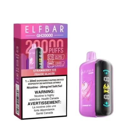 ELF BAR GH20K – STRAWBERRY ICE