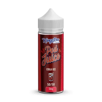 KINGSTON POD JUICE COLA ICE 100ML SHORTFILL E-LIQUID