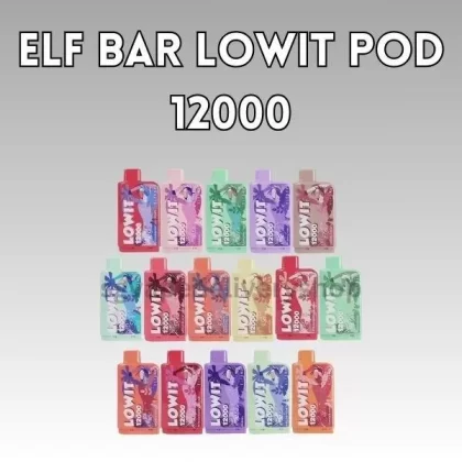 Elf Bar Lowit 12000 Puffs - Triple Lychee (Cartridge)