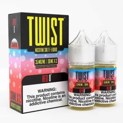Twist E-Liquids Red No.0 60ml Salt E-Juice