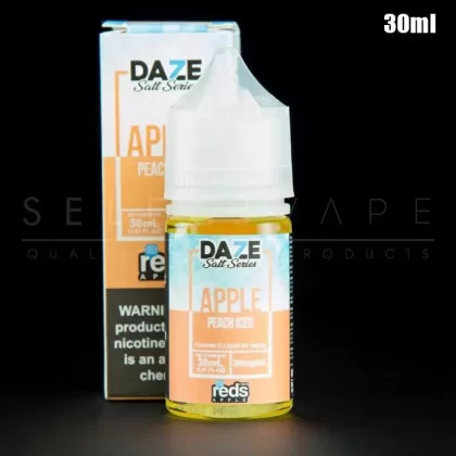 7Daze – Reds Peach Iced Nic Salt 30ml