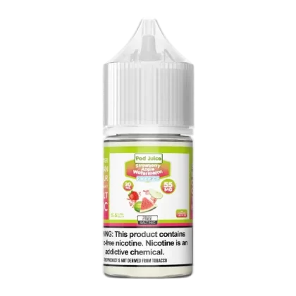 Strawberry Apple Watermelon Freeze Pod Juice - Site#VAP~Nicotine#35mg>55mg