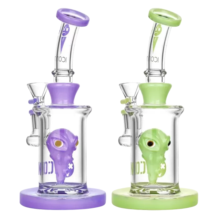 Diamond Glass Icon Xeno Water Pipe