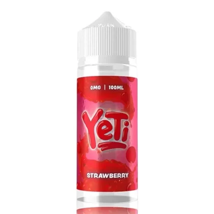 Strawberry No ICE By Yeti Defrosted 100ml Shortfill - Ejuicewarehouse