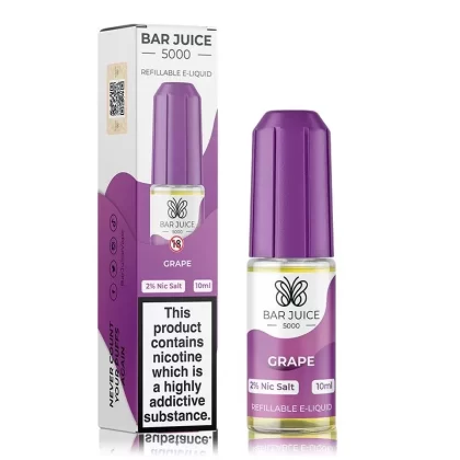 Grape By Bar Juice 5000 Salt 10ml
